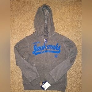 Kansas Jayhawks zip-up hoodie
